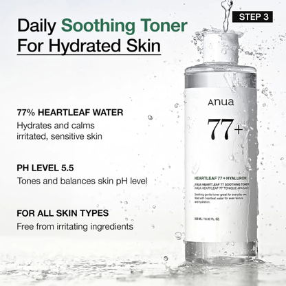 ANUA Ultimate Korean Skincare Set